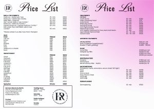 Pricelist